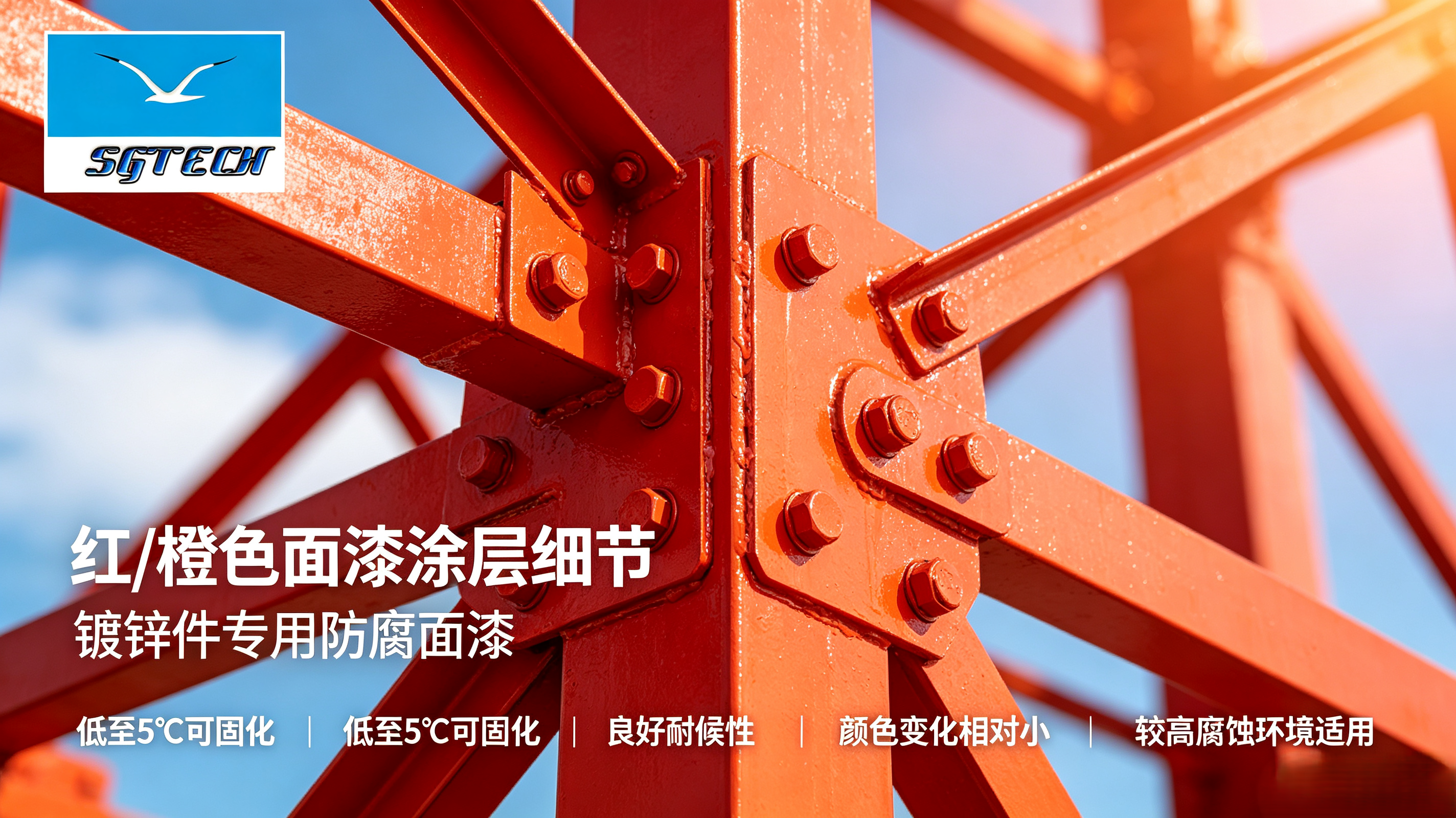 水性铁塔防腐面漆（红/橙色）