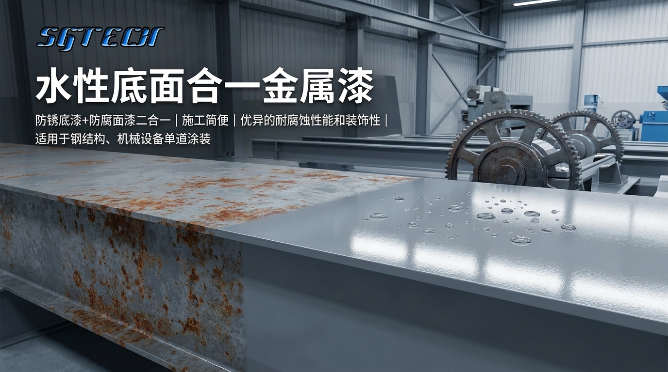 水性底面合一金属漆